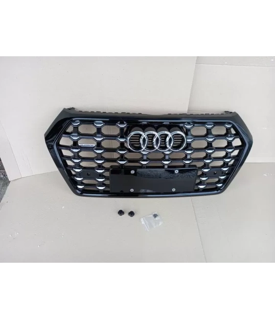 - Audi - Para Audi Q5 FY 2017+ parrilla del radiador parrilla delantera RSQ5 Style en negro negro - 3 - Transforma tu Audi Q5 F  - Audi - Para Audi Q5 FY 2017+ parrilla del radiador parrilla delantera RSQ5 Style en negro negro - 3 - Transforma tu Audi Q5 F