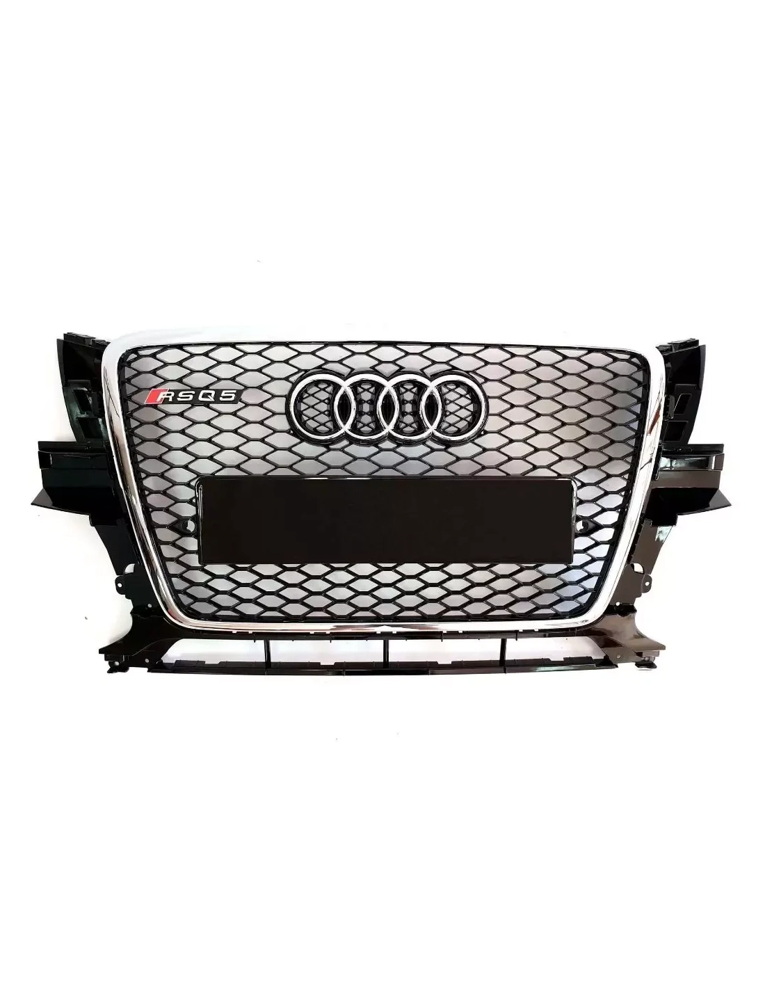 - Audi - Pour Audi Q5 8R 2008-2012 Grille de calandre en nid d'abeille RSQ5 Chrome - 1 - Améliorez votre Audi Q5 8R (2008-2012) - Audi - Pour Audi Q5 8R 2008-2012 Grille de calandre en nid d'abeille RSQ5 Chrome - 1 - Améliorez votre Audi Q5 8R (2008-2012)
