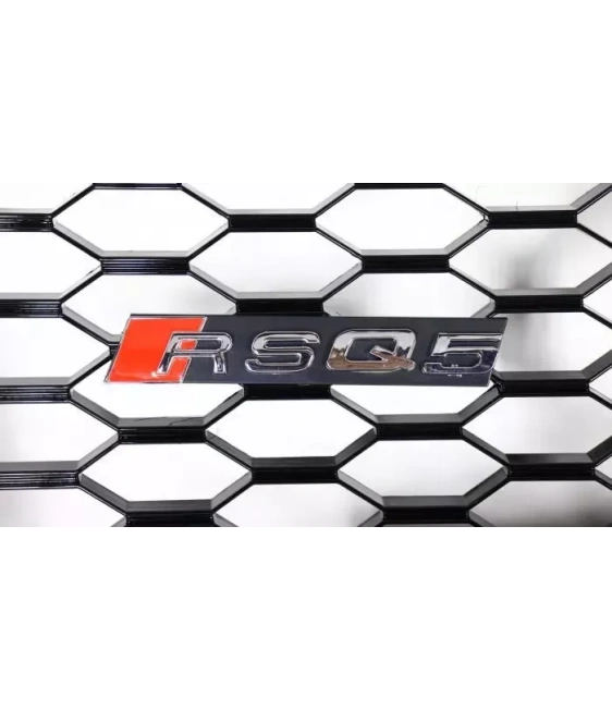 - Audi - För Audi Q5 8R 2008-2012 Honeycomb-grill frontgrill i RSQ5 Black Style - 4 - Förbättra din Audi Q5 8R (2008-2012) med - Audi - För Audi Q5 8R 2008-2012 Honeycomb-grill frontgrill i RSQ5 Black Style - 4 - Förbättra din Audi Q5 8R (2008-2012) med