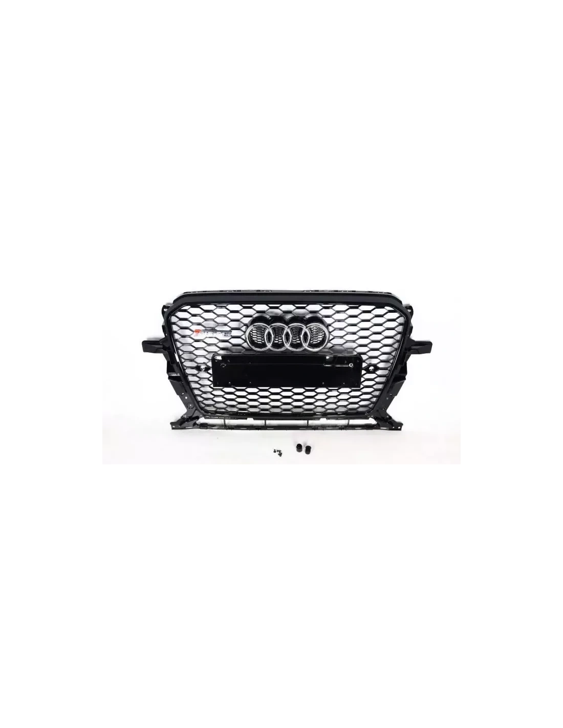  - Audi - Für Audi Q5 8R 2008-2012 Wabengrill Frontgrill in RSQ5 Black Style - 1 - Veredeln Sie Ihren Audi Q5 8R (2008-2012) mit