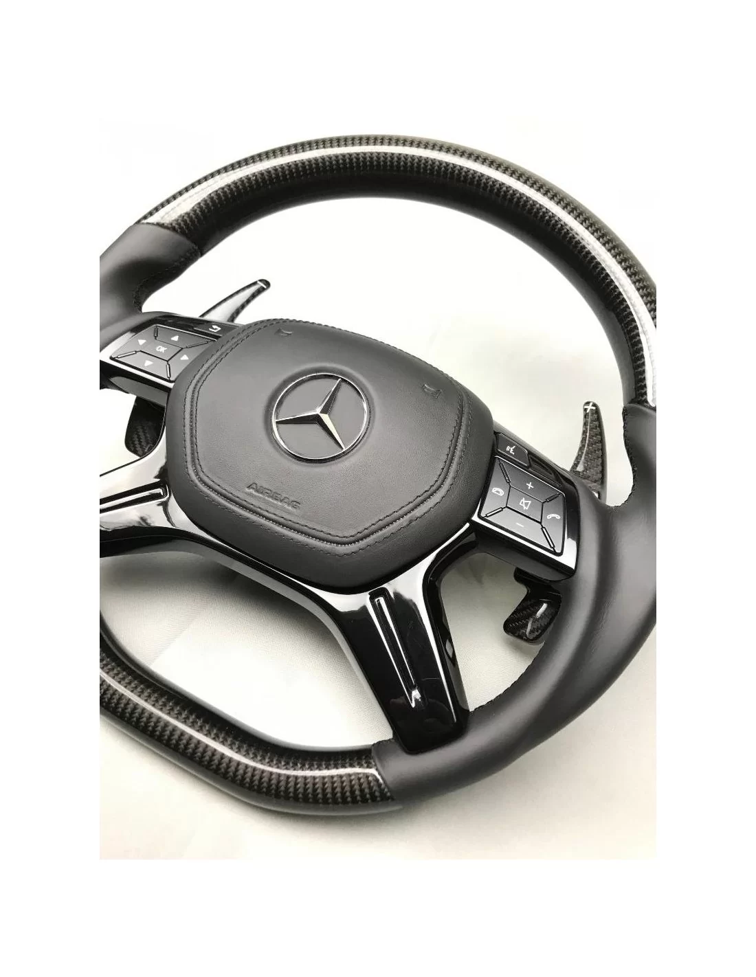 - Steering Wheels - Mercedes-Benz W463 X166 W166 W212 Steering Wheel Carbon Leather - 5 - Buy Mercedes-Benz W463 X166 W166 W212 - Steering Wheels - Mercedes-Benz W463 X166 W166 W212 Steering Wheel Carbon Leather - 5 - Buy Mercedes-Benz W463 X166 W166 W212
