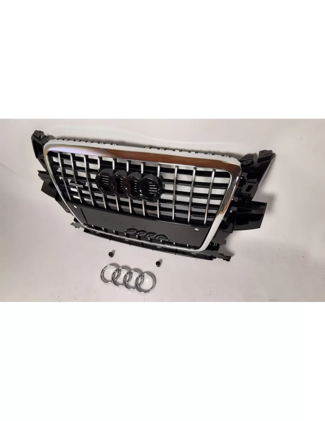  - Audi - För Audi Q5 8R 2008-2012 Kylargrill frontgrill i SQ5 Chrome Style - 3 - Uppgradera din Audi Q5 8R (2008-2012) med en S