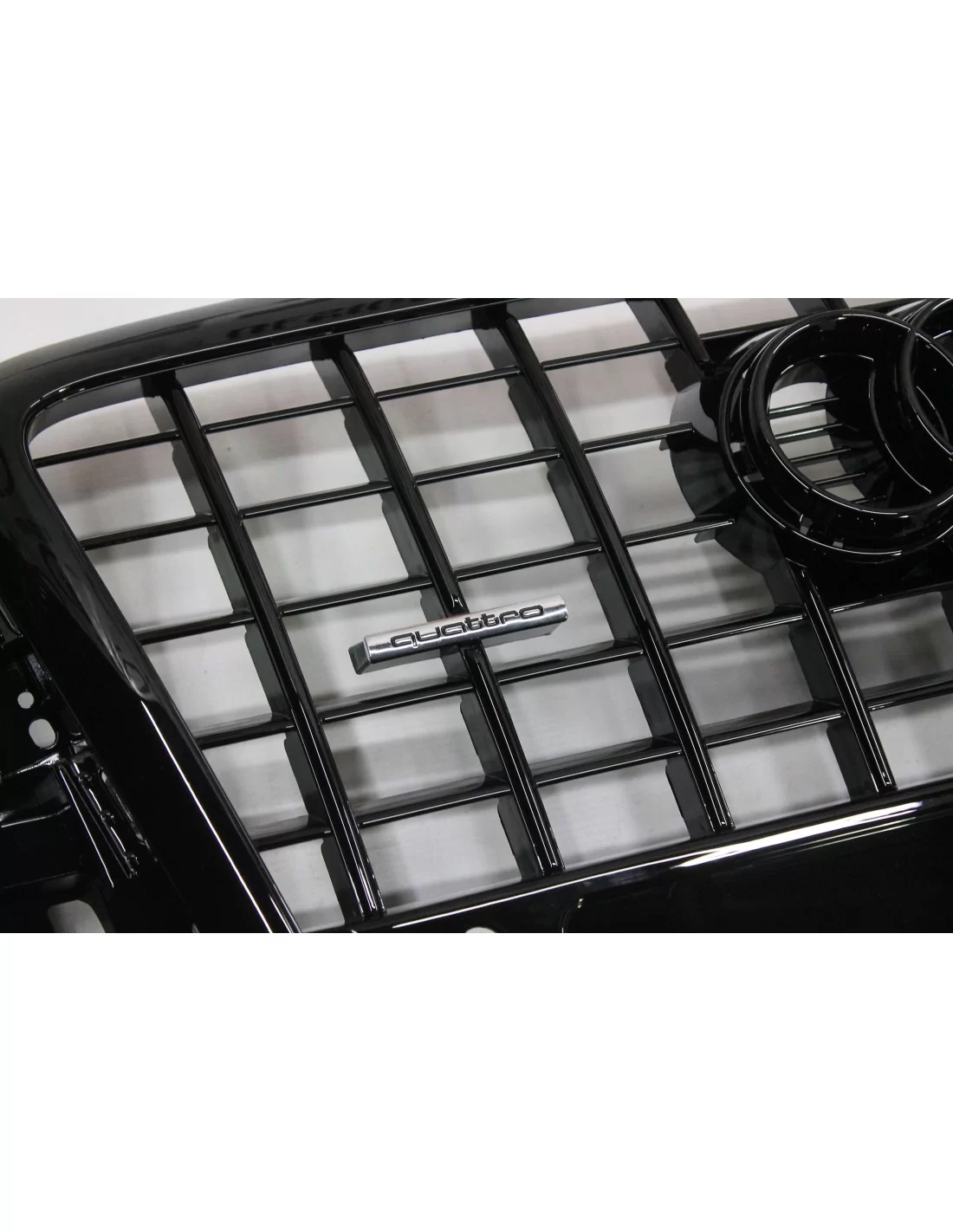  - Audi - För Audi Q5 8R 2008-2012 Kylargrill frontgrill i SQ5-look svart - 5 - Förvandla din Audi Q5 8R (2008-2012) med en svar