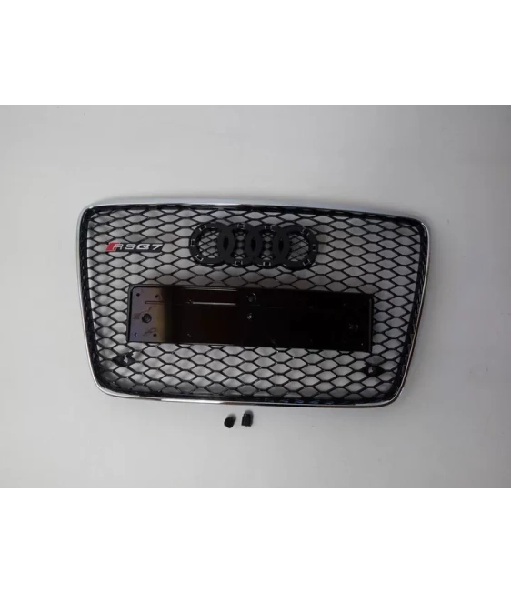 - Audi - Audi Q7 4L 2006-2015 Grill Auto grille Voorgrille RSQ7 Chroom - 5 - Upgrade je Audi Q7 4L (2006-2015) met een RSQ7 chr  - Audi - Audi Q7 4L 2006-2015 Grill Auto grille Voorgrille RSQ7 Chroom - 5 - Upgrade je Audi Q7 4L (2006-2015) met een RSQ7 chr