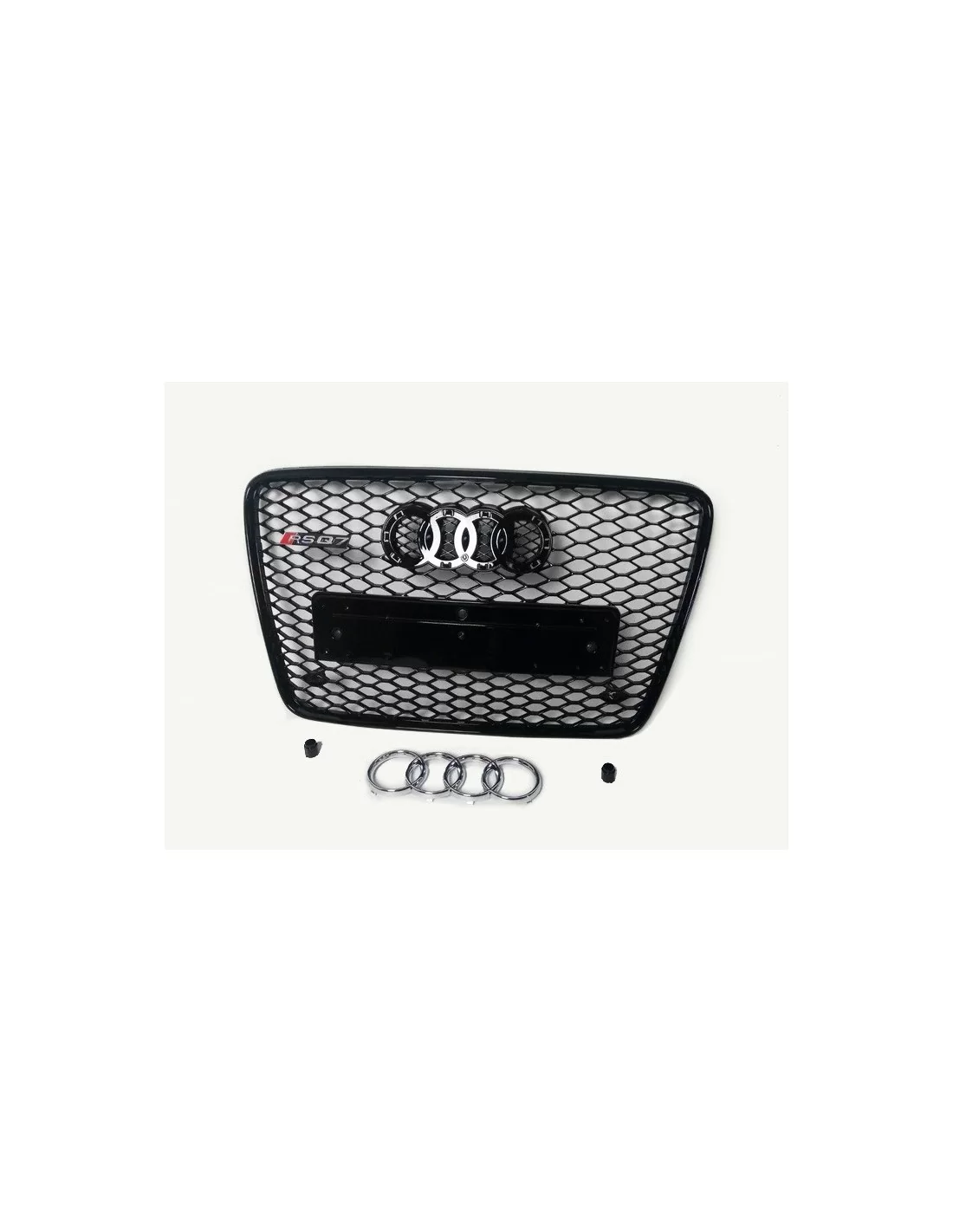  - Audi - 奥迪 Q7 4L 2006-2015 格栅 前格栅 RSQ7 黑色 - 1 - 使用时尚的 RSQ7 黑色前格栅升级您的奥迪 Q7（2006-2015）。今天就在 Tuneverse 提升您车辆的美观和性能！❄️✨
