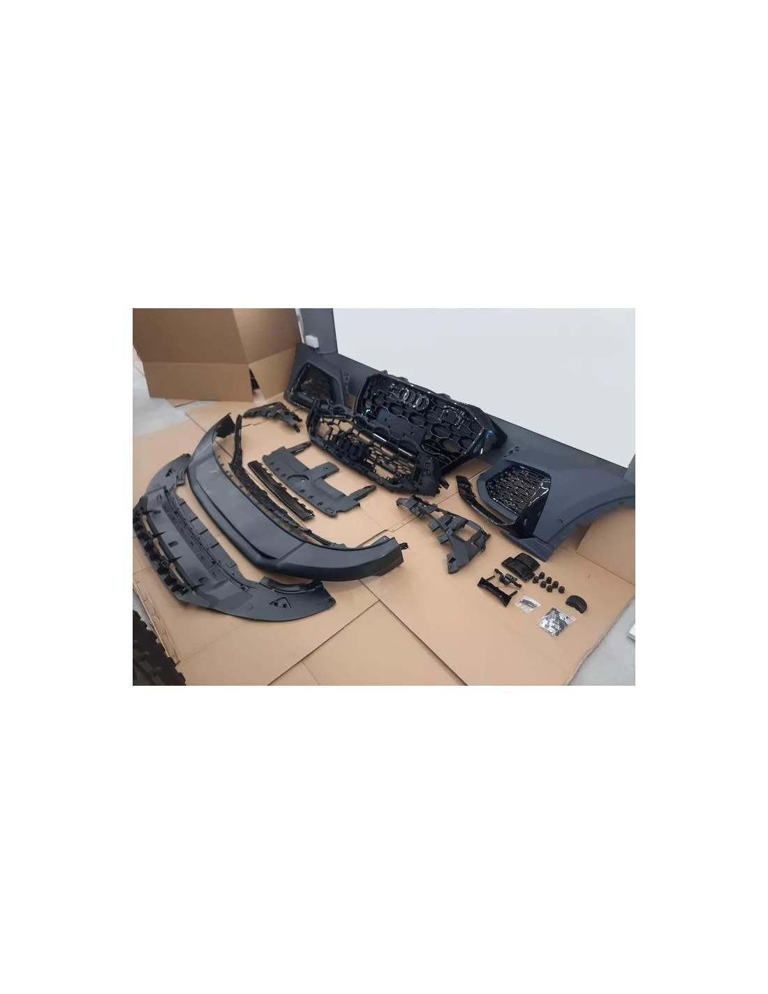 - Audi - Audi Q8 SQ8 4M 2018-2022 bumper bumper with grille RSQ8 optics - 4 - Discover the Audi Q8 SQ8 bumper featuring RSQ8 op  - Audi - Audi Q8 SQ8 4M 2018-2022 bumper bumper with grille RSQ8 optics - 4 - Discover the Audi Q8 SQ8 bumper featuring RSQ8 op