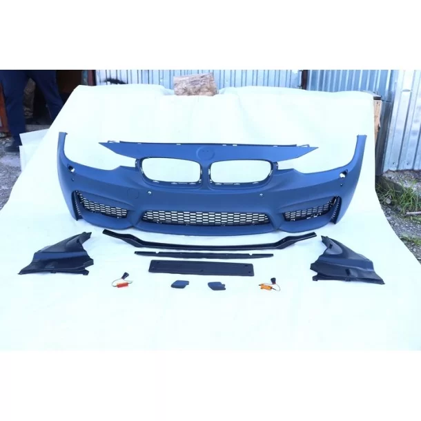  - BMW - BMW F30/F31 Frontstoßstange im M3-Stil - 1 - Verwandeln Sie Ihren BMW F30/F31 mit dieser Frontstoßstange im M3-Stil, di