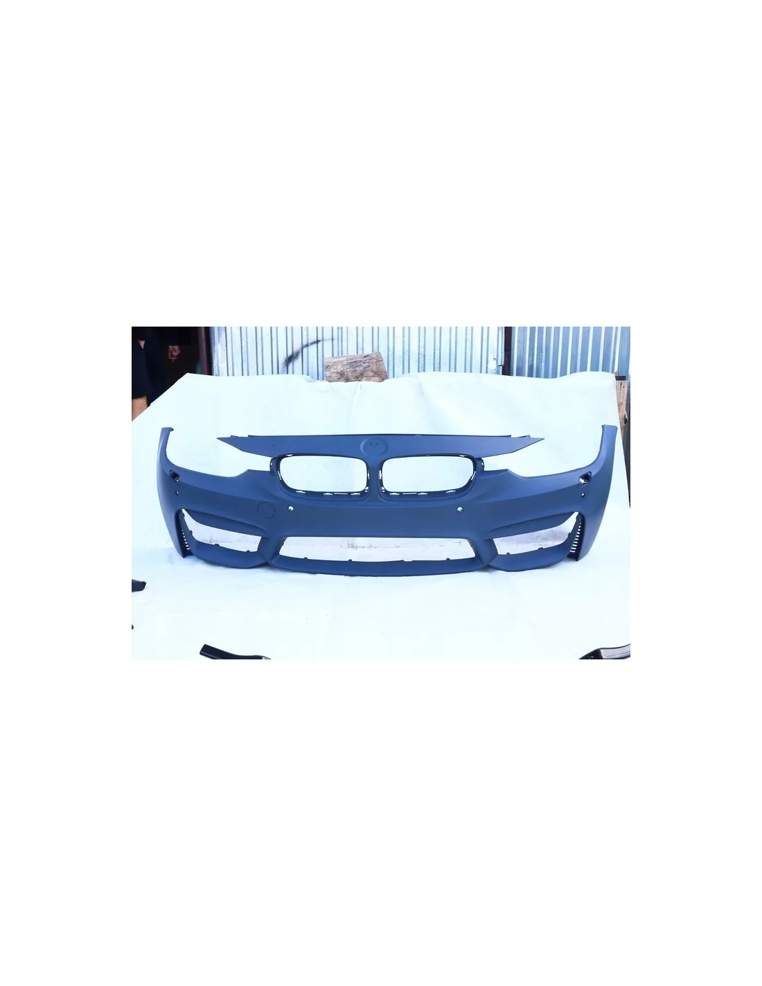 - BMW - BMW F30/F31 front bumper in M3 style - 3 - Upgrade your BMW F30/F31 with this M3 style front bumper for enhanced aesthe  - BMW - BMW F30/F31 front bumper in M3 style - 3 - Upgrade your BMW F30/F31 with this M3 style front bumper for enhanced aesthe