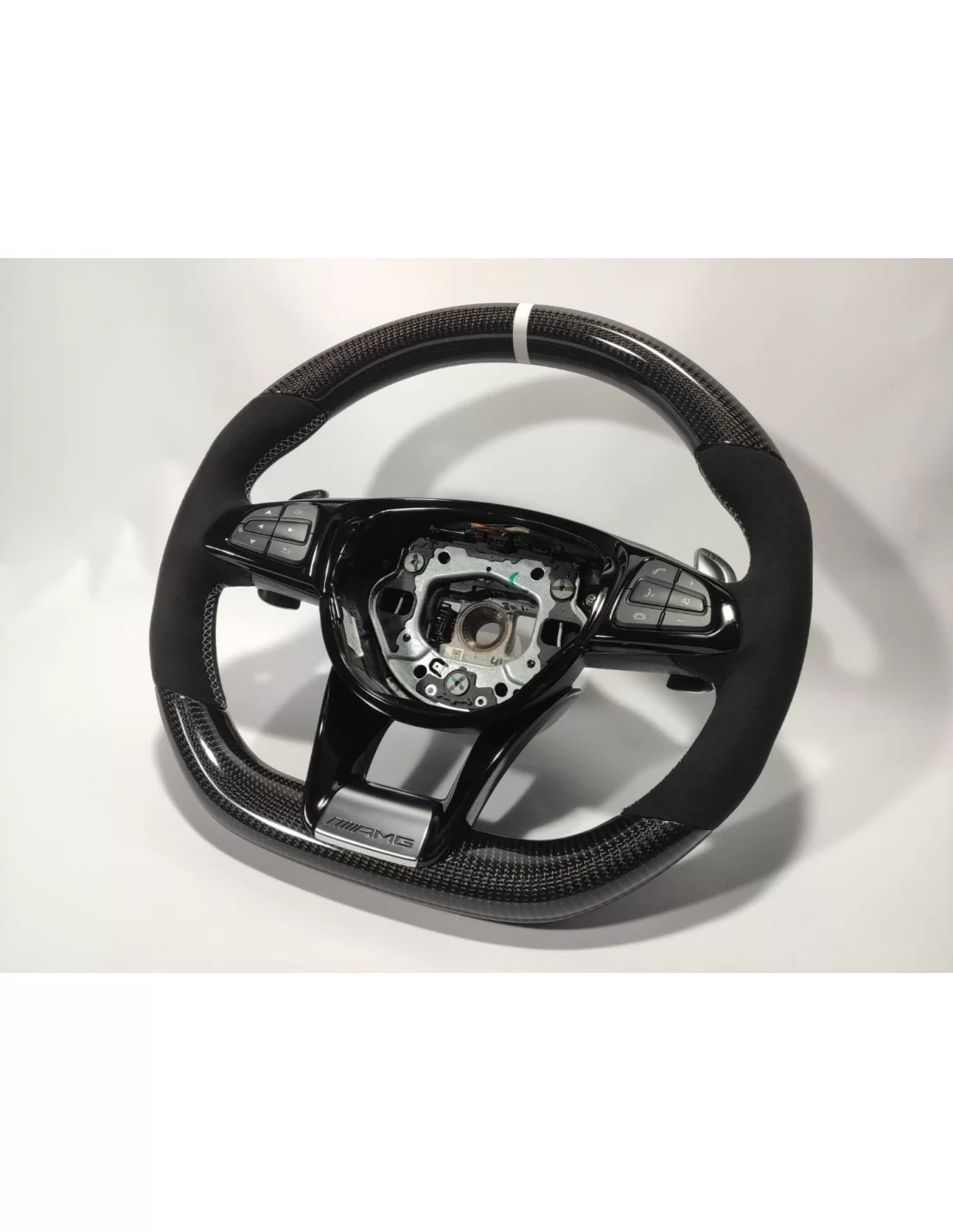 - Steering Wheels - Mercedes-Benz A B S V CLA GLA GLE GLS GLC Stuur Carbon Alcantara - 3 - Mercedes-Benz A B S V GLE GLS GLA St - Steering Wheels - Mercedes-Benz A B S V CLA GLA GLE GLS GLC Stuur Carbon Alcantara - 3 - Mercedes-Benz A B S V GLE GLS GLA St
