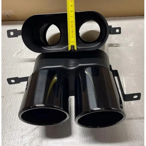  - BMW - 排气口宝马G20 黑色 - 1 - 为您的 BMW G20 G21 G28 排气系统升级配备时尚的黑色尖头套件，带来大胆而现代的排气系统升级！❇️❌
