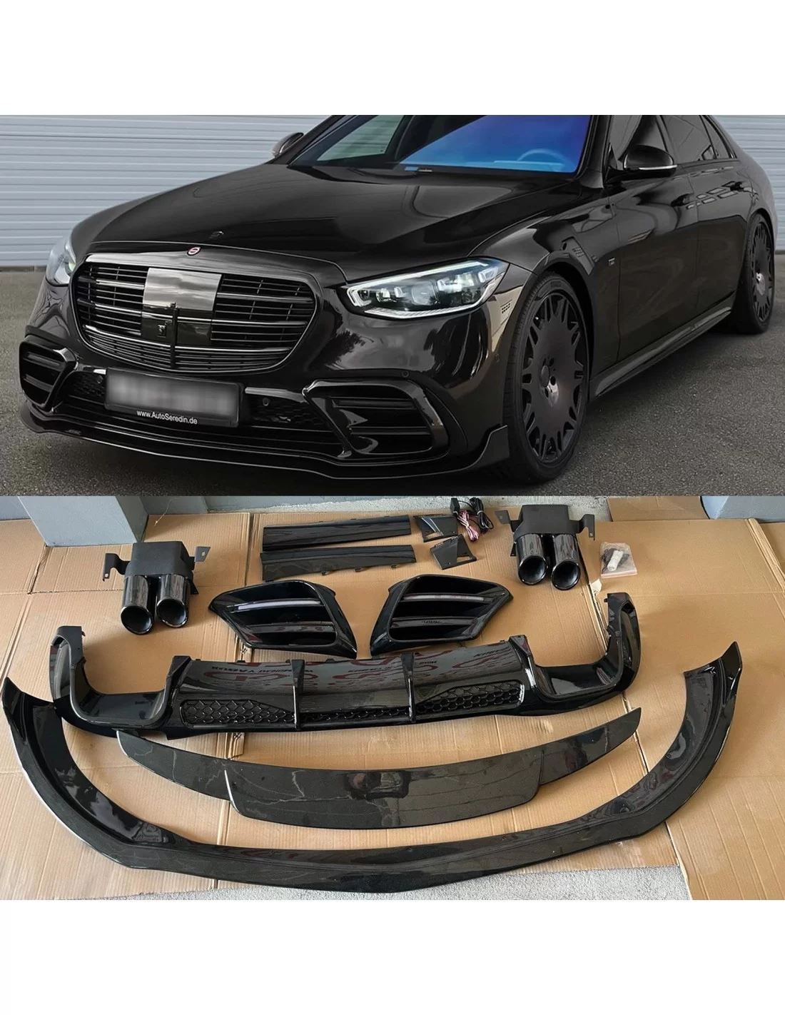  - Mercedes Benz - W223 Brabus Aero Body Kit Set dla Mercedesa klasy S AMG - 5 - Kup zestaw Brabus Aero Body Kit W223 dla Merced