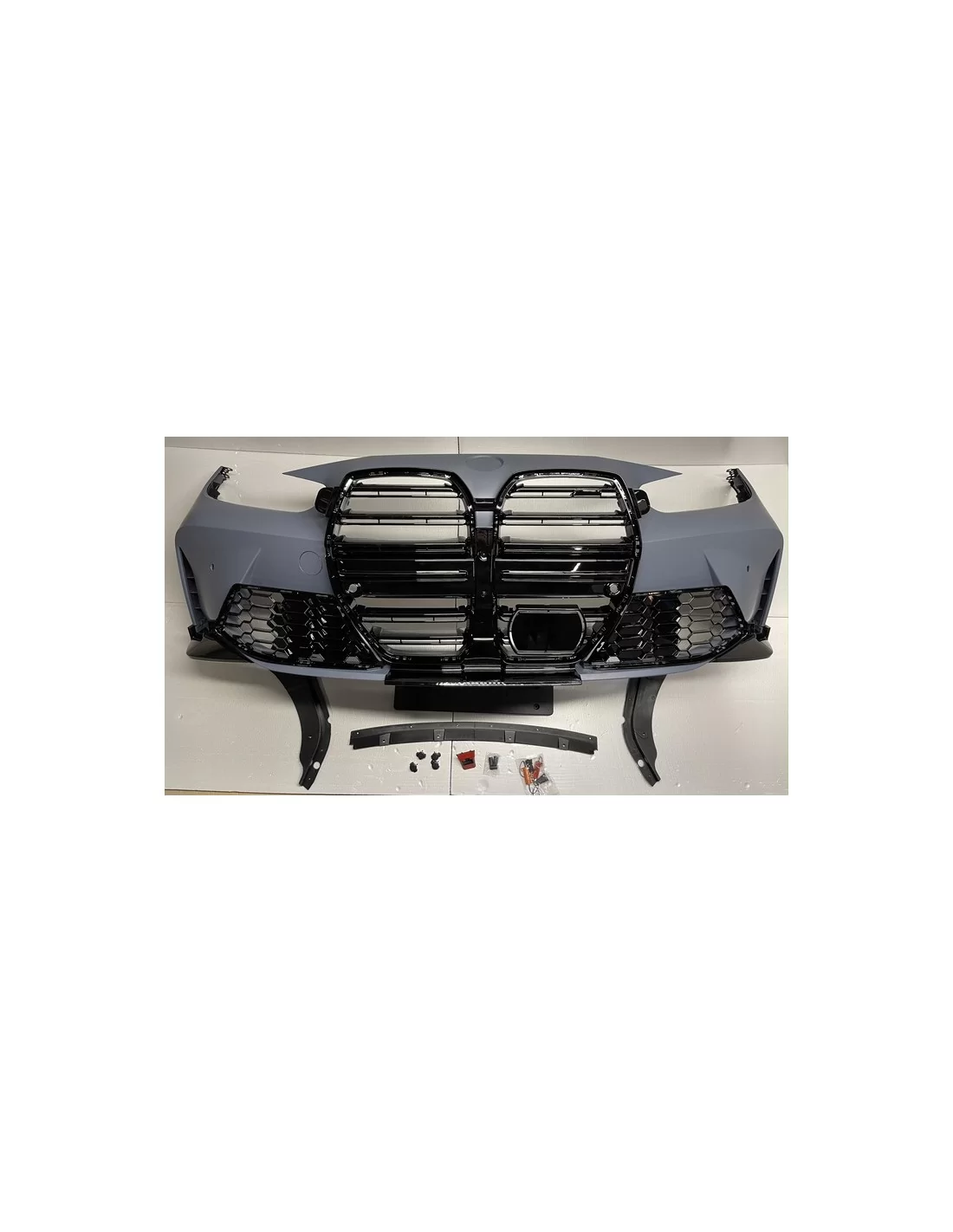  - BMW - BMW G22 pare-chocs avant M4 design - 1 - Améliorez votre BMW G22 avec notre superbe pare-chocs avant au design M4 pour 