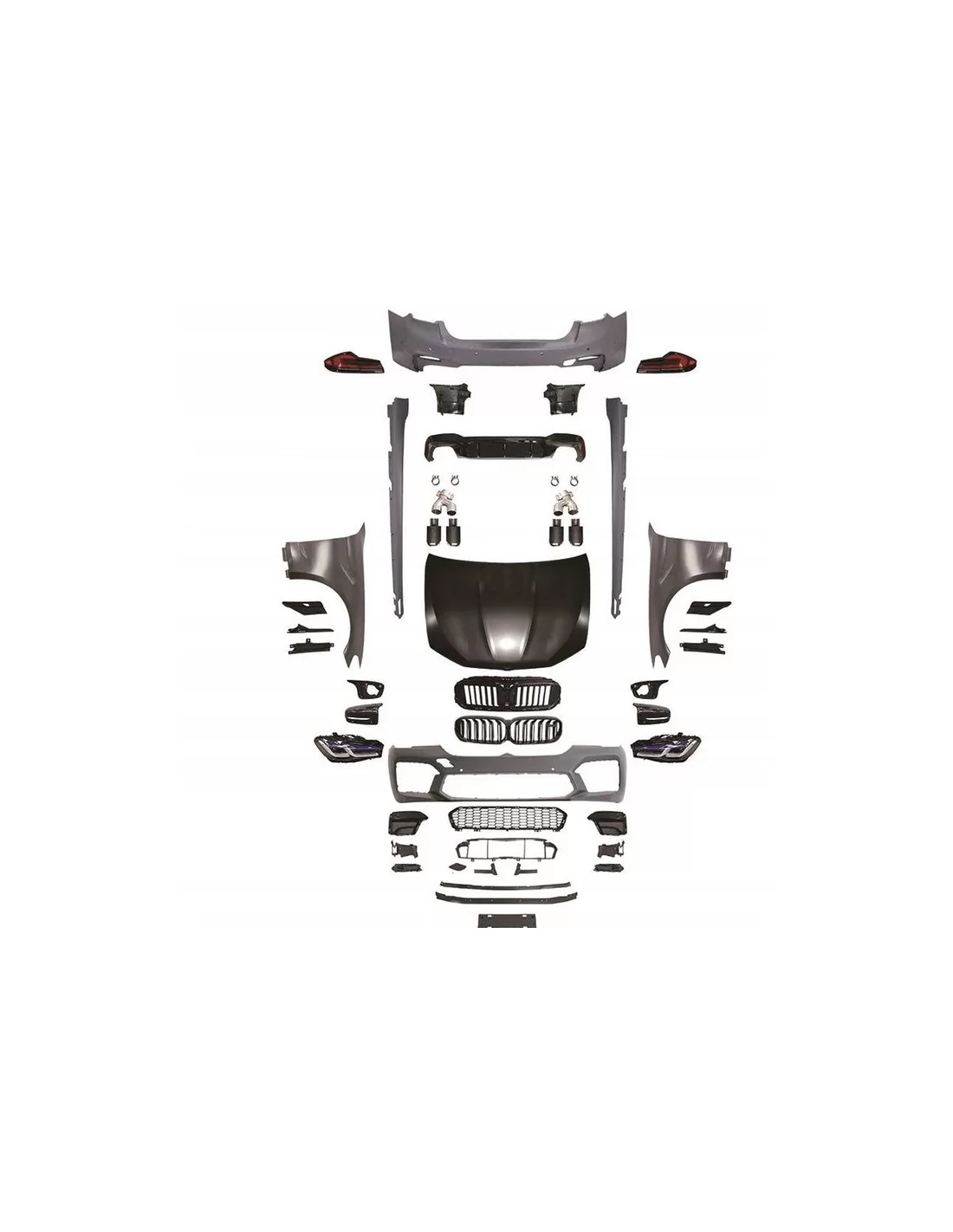 - BMW - Kit di carrozzeria per BMW 5 G30 2018+ nello stile della M5 2021 tutto pronto - 7 - Trasforma la tua BMW 5 G30 (2018+)   - BMW - Kit di carrozzeria per BMW 5 G30 2018+ nello stile della M5 2021 tutto pronto - 7 - Trasforma la tua BMW 5 G30 (2018+)