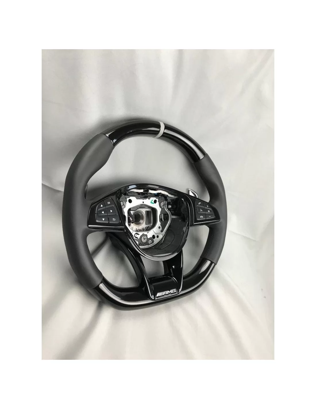 - Steering Wheels - Pianolak zwart lederen AMG-stuur voor Mercedes-Benz C-Klasse E-Klasse W205 W213 - 6 - Verfraai uw Mercedes- - Steering Wheels - Pianolak zwart lederen AMG-stuur voor Mercedes-Benz C-Klasse E-Klasse W205 W213 - 6 - Verfraai uw Mercedes-