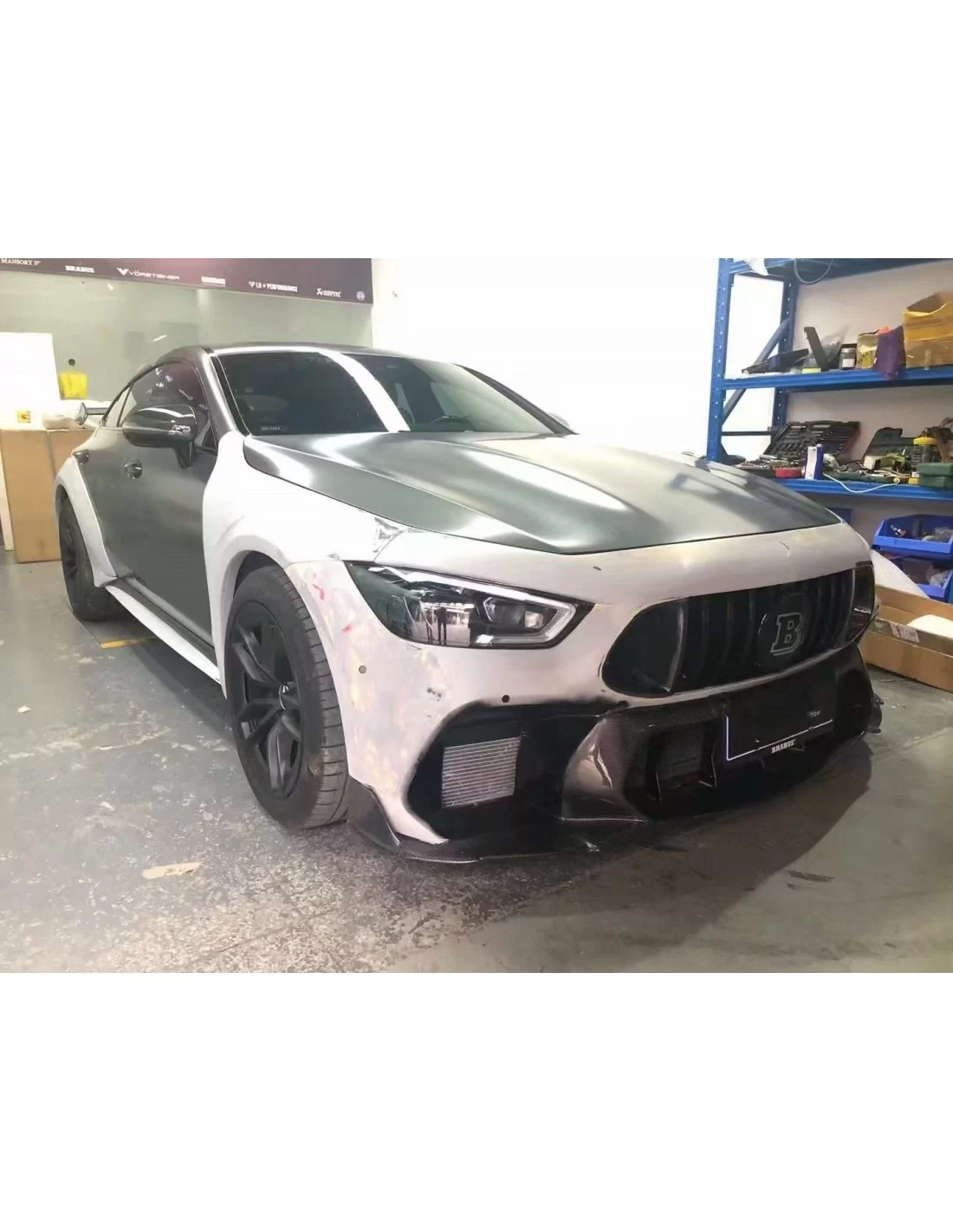 - Mercedes Benz - Комплект кузова Brabus Rocket 1000 з вуглецевим волокном для Mercedes-benz Gt 4-дверного купе - 11 - Підніміт  - Mercedes Benz - Комплект кузова Brabus Rocket 1000 з вуглецевим волокном для Mercedes-benz Gt 4-дверного купе - 11 - Підніміт