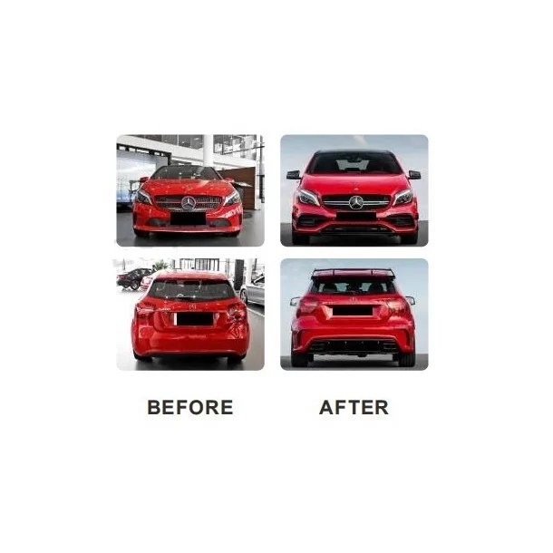  - Mercedes Benz - Kit carrozzeria A45 AMG per Mercedes W176 - 2 - Migliorate la vostra Mercedes W176 con il set di body kit A45