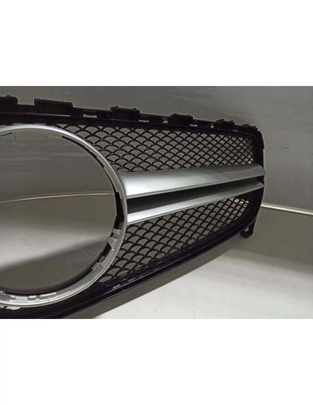 - Mercedes-Benz - AMG Grill for Mercedes A-Class W176 mat-chrome 16-18 - 2 - Enhance your Mercedes A-Class W176 (2016-2018) wit  - Mercedes-Benz - AMG Grill for Mercedes A-Class W176 mat-chrome 16-18 - 2 - Enhance your Mercedes A-Class W176 (2016-2018) wit