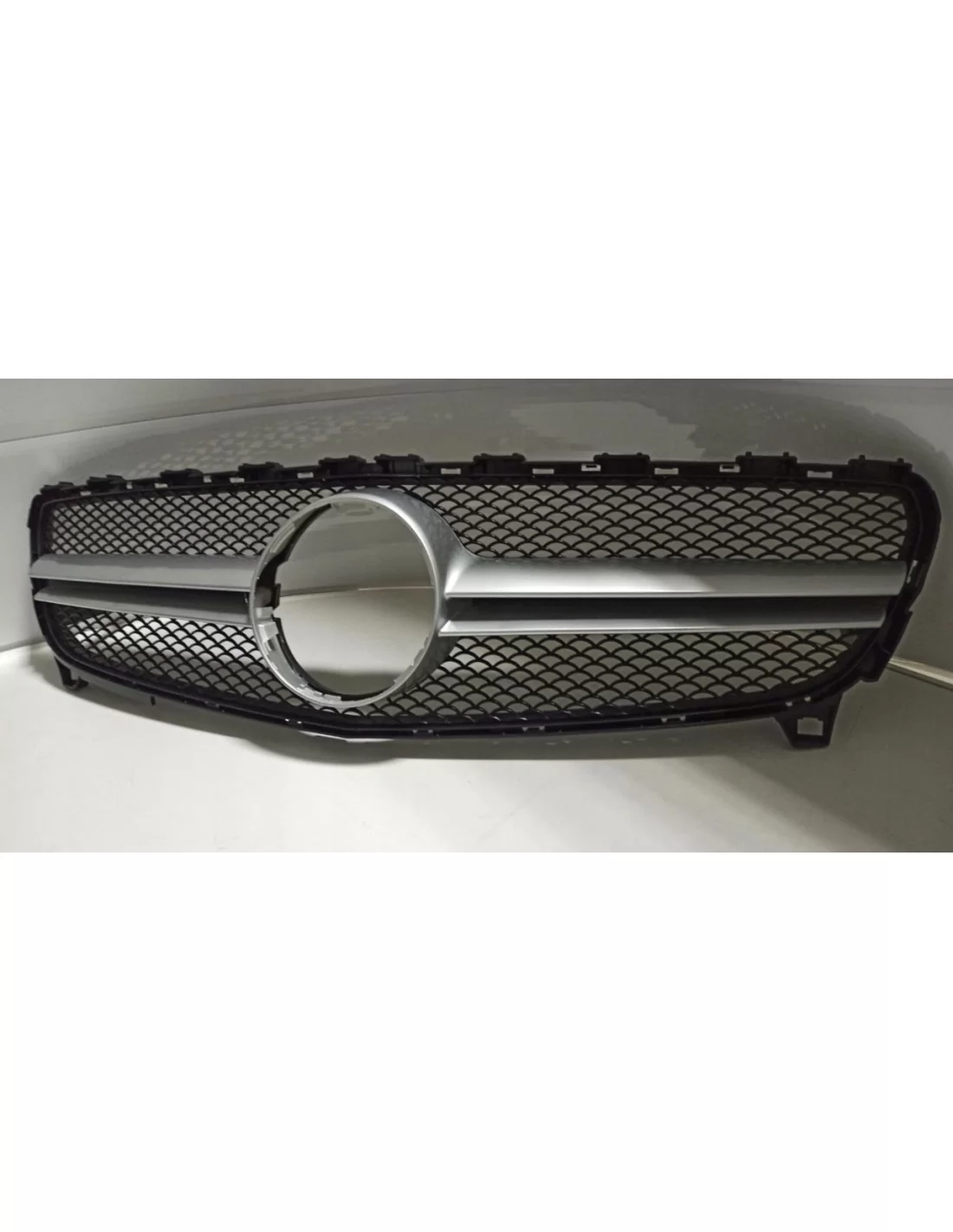 - Mercedes-Benz - AMG Grill for Mercedes A-Class W176 mat-chrome 16-18 - 5 - Enhance your Mercedes A-Class W176 (2016-2018) wit  - Mercedes-Benz - AMG Grill for Mercedes A-Class W176 mat-chrome 16-18 - 5 - Enhance your Mercedes A-Class W176 (2016-2018) wit