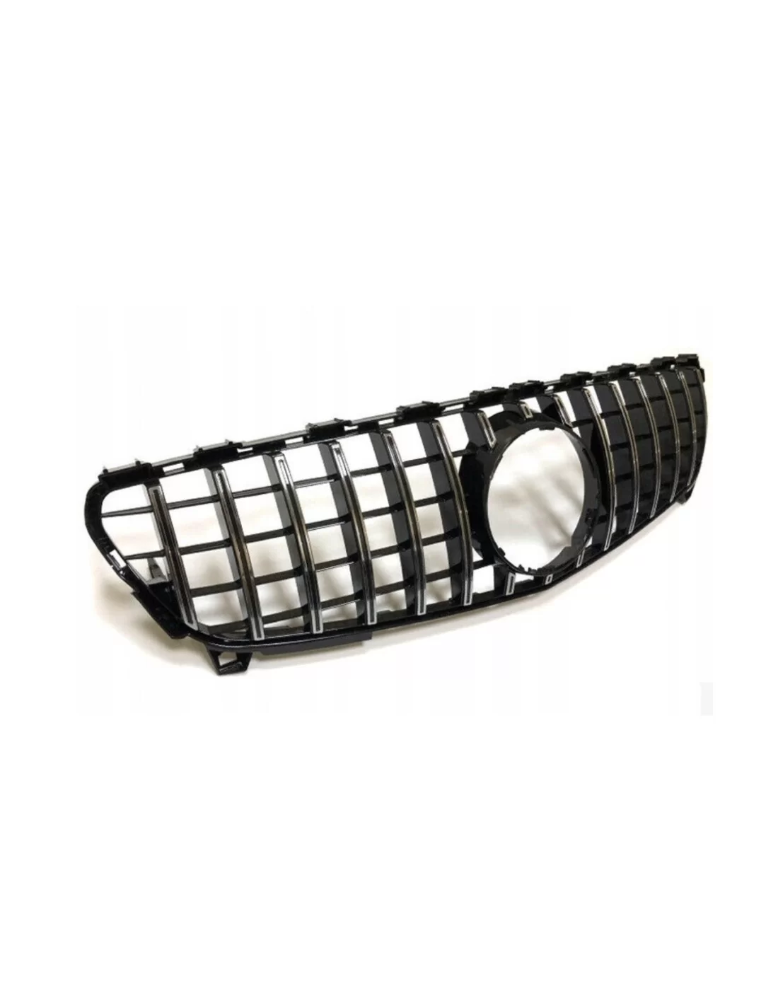  - Mercedes Benz - Grille Mercedes Classe A W176 PANAM GT Ch/Bl 16-18 - 1 - Améliorez votre Classe A W176 (2016-2018) avec la ca