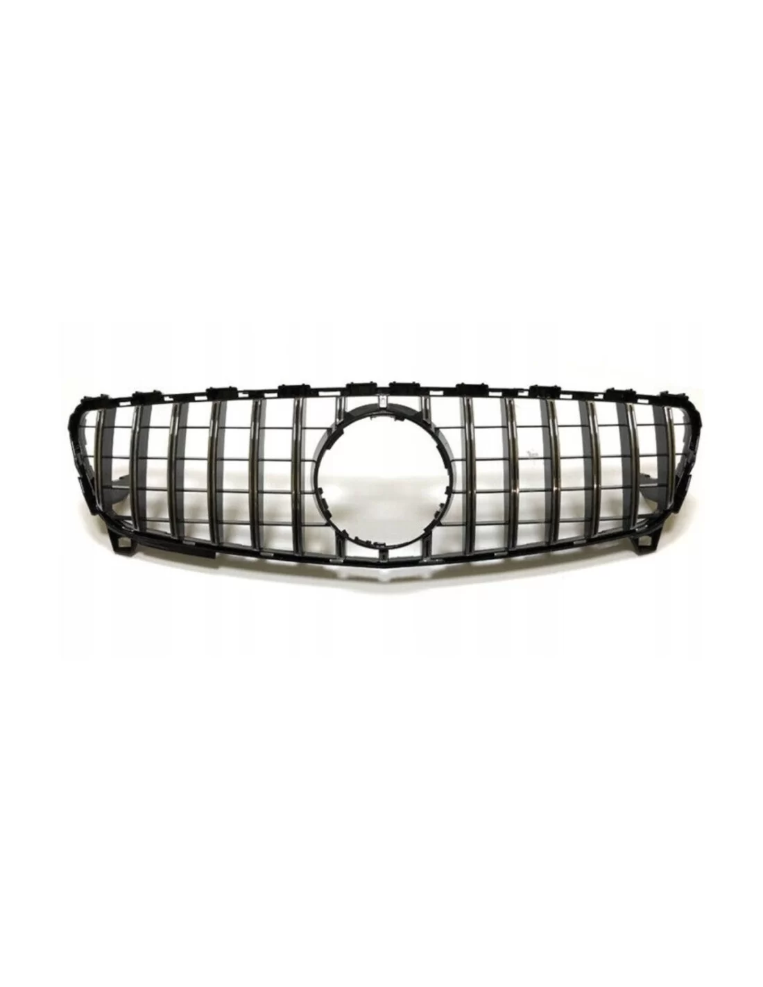  - Mercedes-Benz - Grill Mercedes A-klass W176 PANAM GT Ch/Bl 16-18 - 2 - Förhöj din A-Klass W176 (2016-2018) med PANAM GT Chrom
