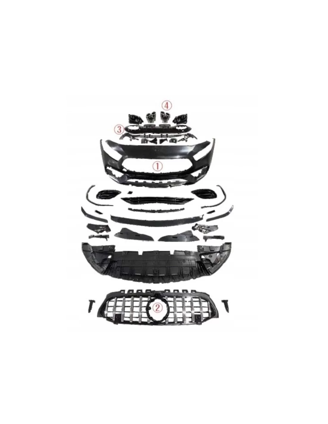 - Mercedes-Benz - Kit de carroçaria AMG A45 para Mercedes Classe A W177 2018-2022 - 1 - Melhore o seu Classe A W177 (2018-2022) - Mercedes-Benz - Kit de carroçaria AMG A45 para Mercedes Classe A W177 2018-2022 - 1 - Melhore o seu Classe A W177 (2018-2022)