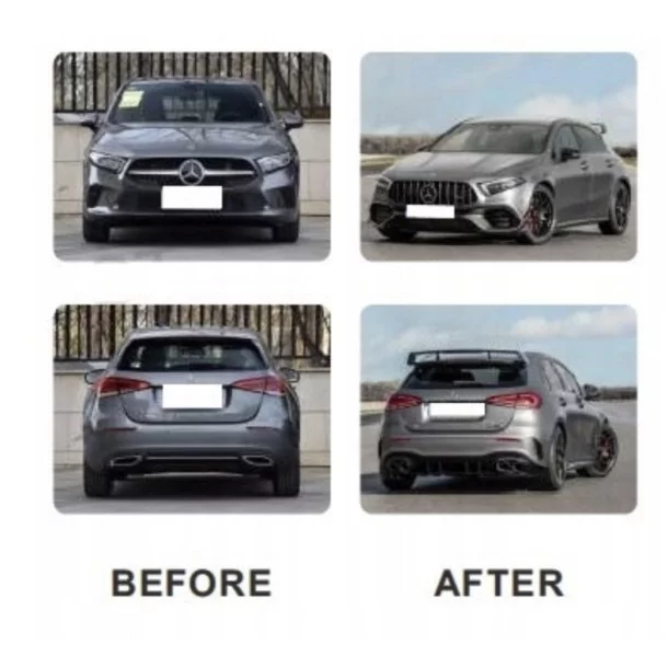  - Mercedes Benz - AMG Bodykit A45 dla Mercedesa klasy A W177 2018-2022 - 4 - Ulepsz swoją Klasę A W177 (2018-2022) za pomocą ze