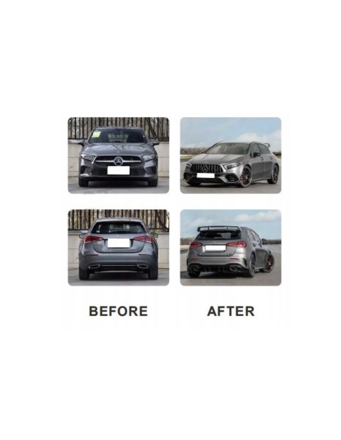 - Mercedes-Benz - AMG Bodykit A45 for Mercedes A-class W177 2018-2022 - 4 - Upgrade your A-Class W177 (2018-2022) with the A45 - Mercedes-Benz - AMG Bodykit A45 for Mercedes A-class W177 2018-2022 - 4 - Upgrade your A-Class W177 (2018-2022) with the A45