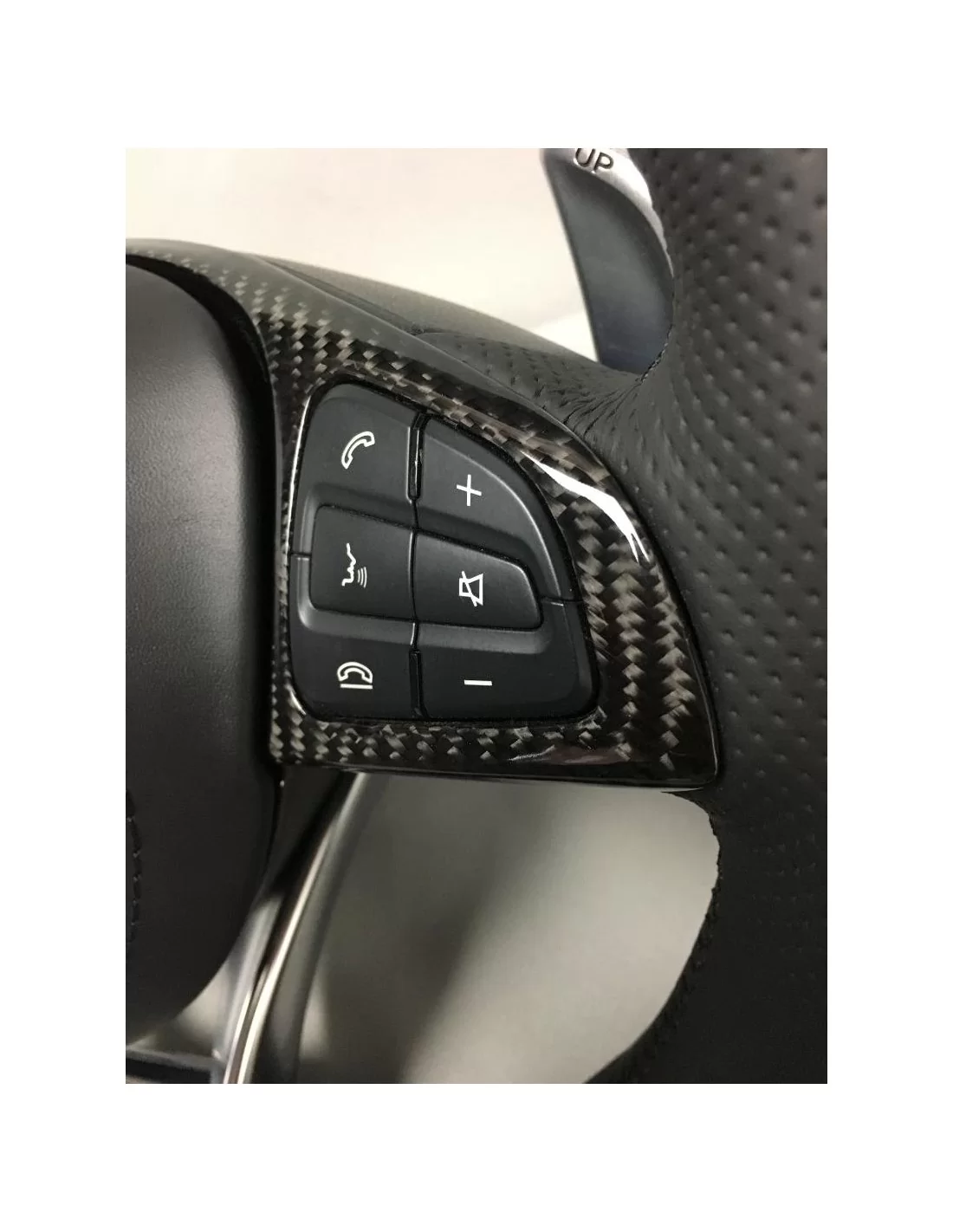 - Steering Wheels - Carbon fiber AMG steering wheel for Mercedes-Benz C-Class E-Class W205 W213 - 4 - Elevate your Mercedes-Ben - Steering Wheels - Carbon fiber AMG steering wheel for Mercedes-Benz C-Class E-Class W205 W213 - 4 - Elevate your Mercedes-Ben