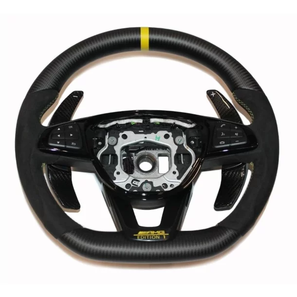  - Volante - Volante in fibra di carbonio per Mercedes-Benz W205 W213 Classe C Classe E AMG EDITION - 1 - Aggiornate la vostra M