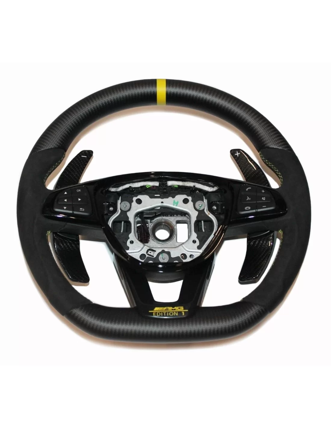  - Steering Wheels - Ratt i kolfiber till Mercedes-Benz W205 W213 C-klass E-klass AMG EDITION - 1 - Uppgradera din Mercedes-Benz