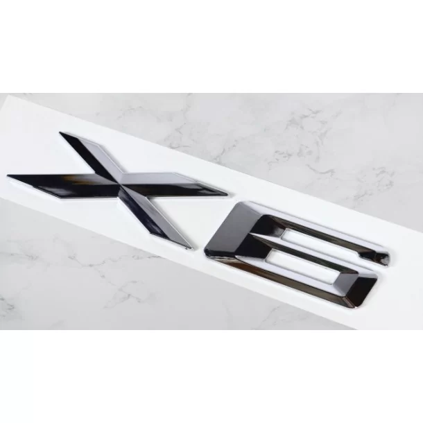  - logo & Emblems - Emblema BMW X6 - 1 - Aggiornate la vostra BMW con il nostro emblema X6 premium per un aspetto elegante e luc