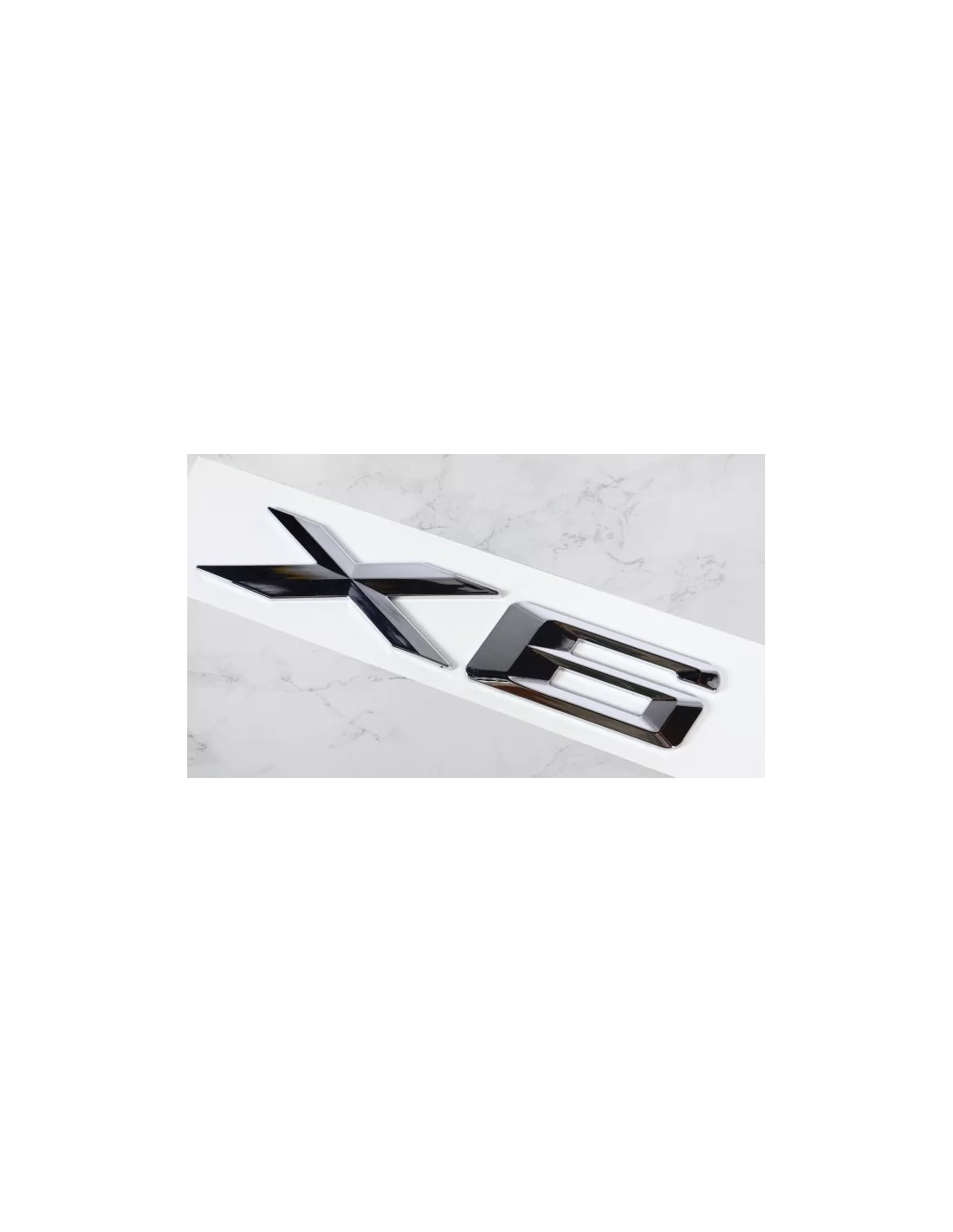  - logo & Emblems - BMW X6-Emblem - 1 - Veredeln Sie Ihren BMW mit unserem hochwertigen X6-Emblem für ein elegantes und polierte