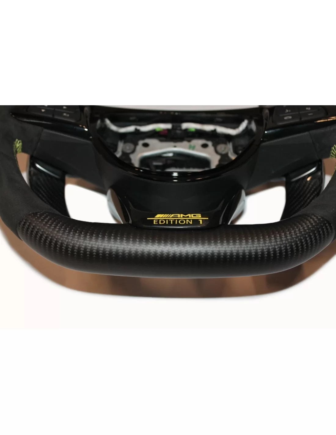  - Volant - Volant en fibre de carbone pour Mercedes-Benz W205 W213 Classe C Classe E AMG EDITION - 2 - Améliorez votre Mercedes