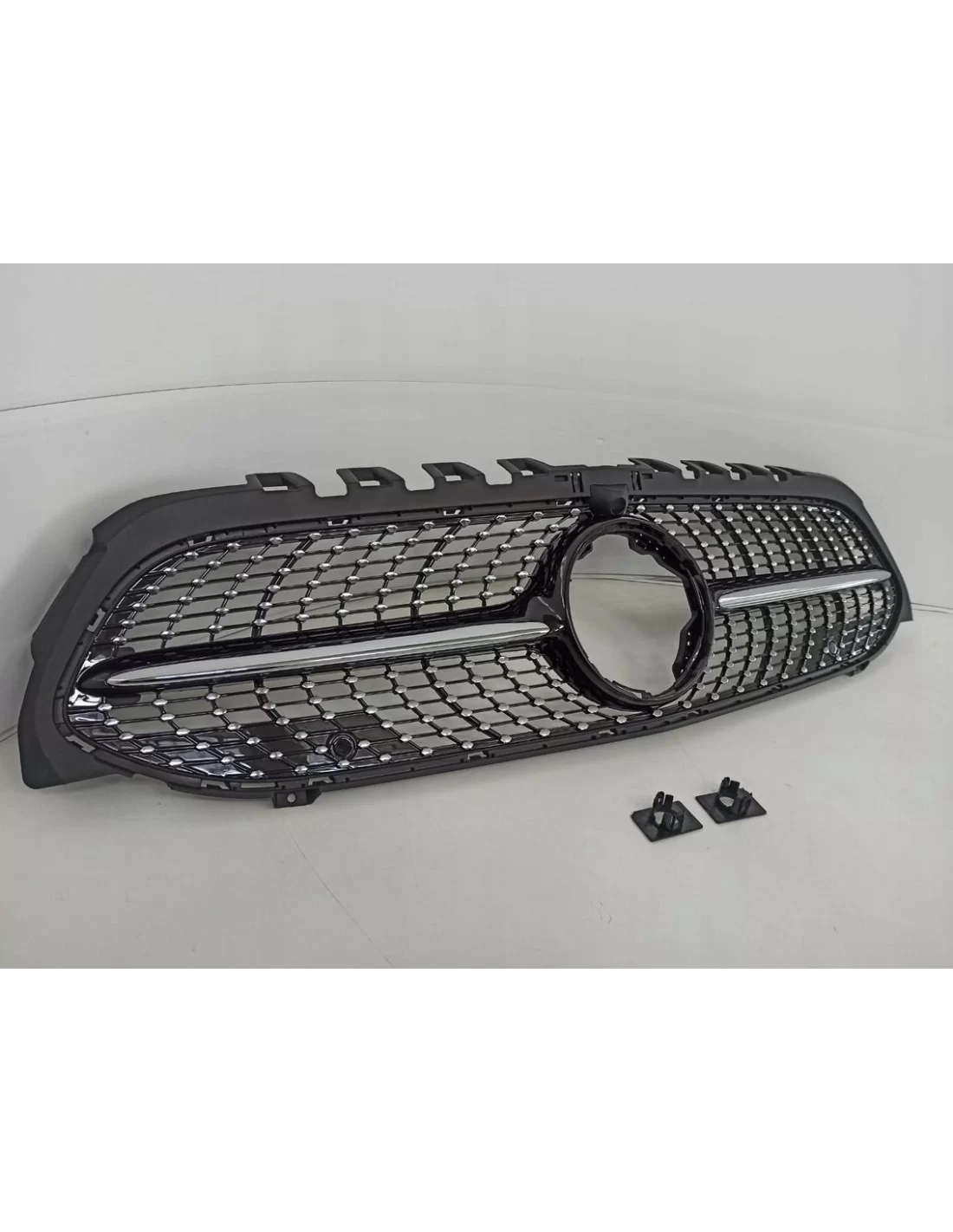  - Mercedes-Benz - Front Grill Diamond Black camera Fit MERCEDES A-CLASS W177 18+ - 6 - Enhance your Mercedes A-Class W177 (201