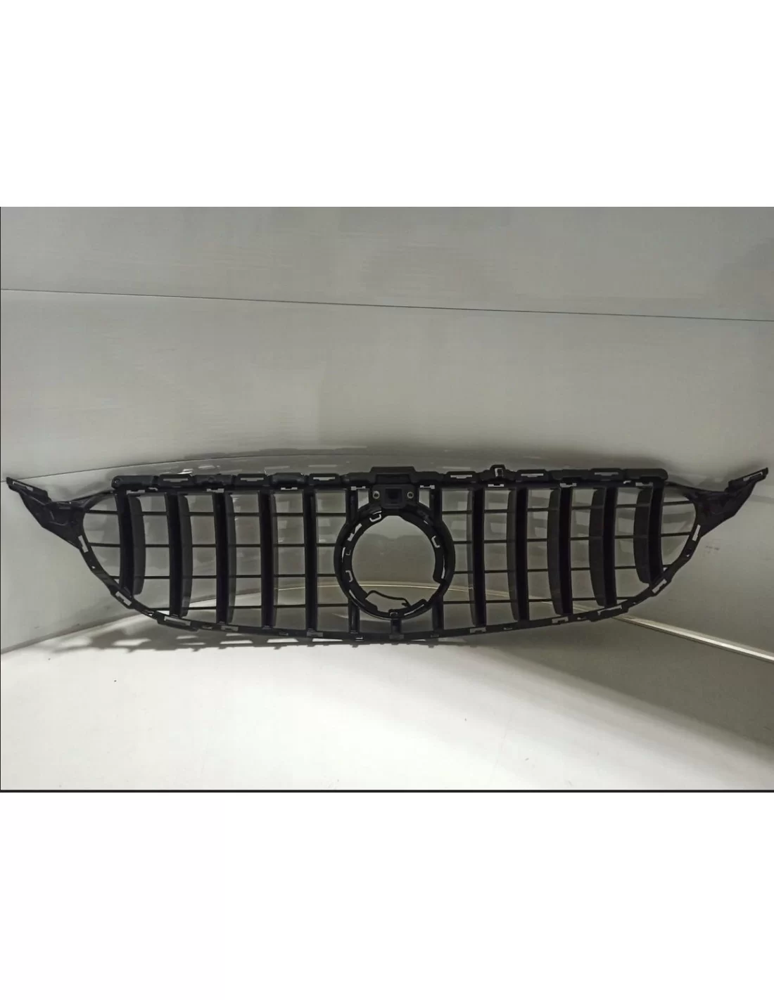 - Mercedes-Benz C-Class 2019+ (W205) - Front Grill GT chrome black camera Fit for MERCEDES C W205 - 2 - Enhance your Mercedes   - Mercedes-Benz C-Class 2019+ (W205) - Front Grill GT chrome black camera Fit for MERCEDES C W205 - 2 - Enhance your Mercedes