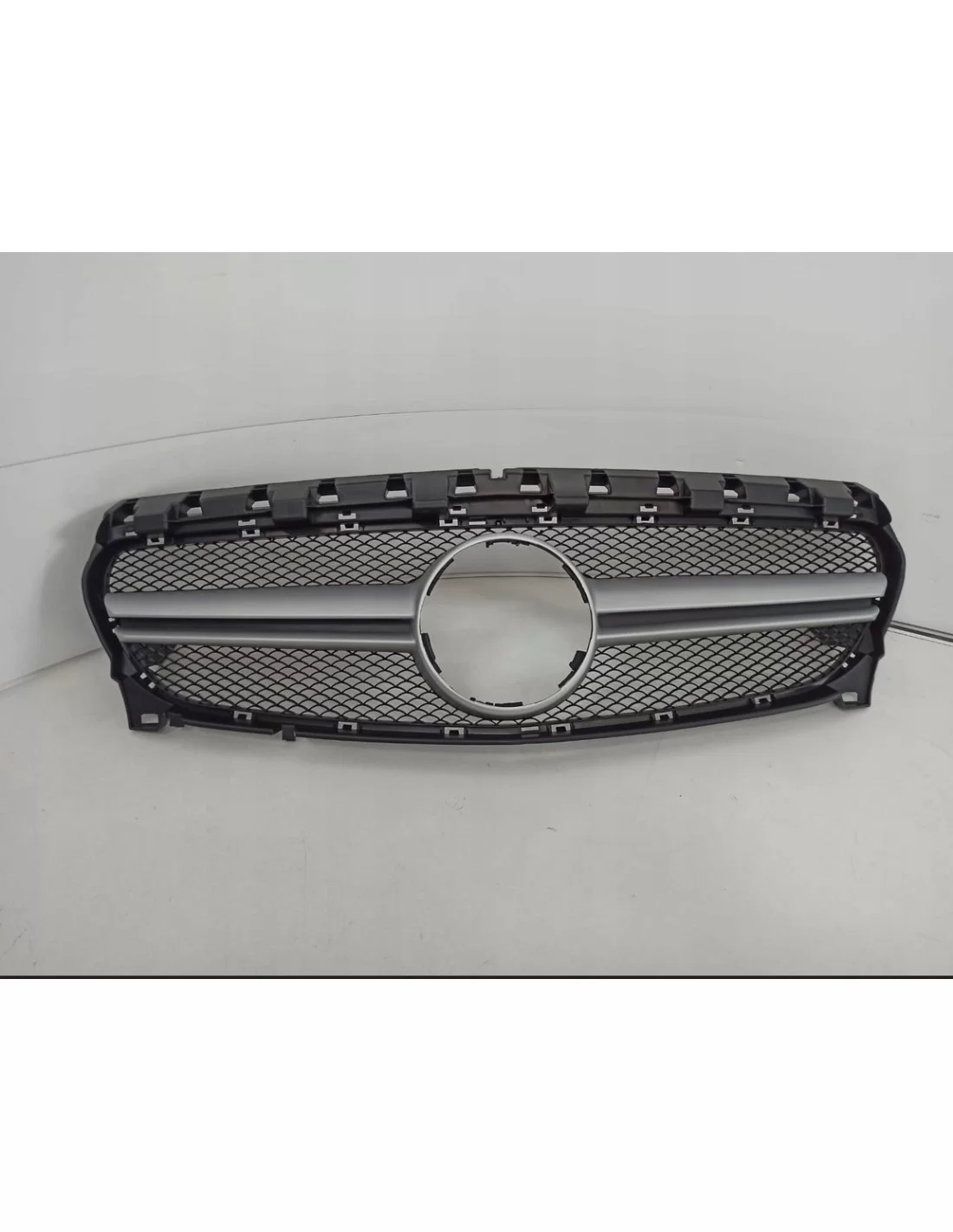 - Mercedes-Benz - Front Grill AMG mat chrome for MERCEDES CLA W117 2016+ - 2 - Enhance your Mercedes CLA W117 (2016+) with this - Mercedes-Benz - Front Grill AMG mat chrome for MERCEDES CLA W117 2016+ - 2 - Enhance your Mercedes CLA W117 (2016+) with this