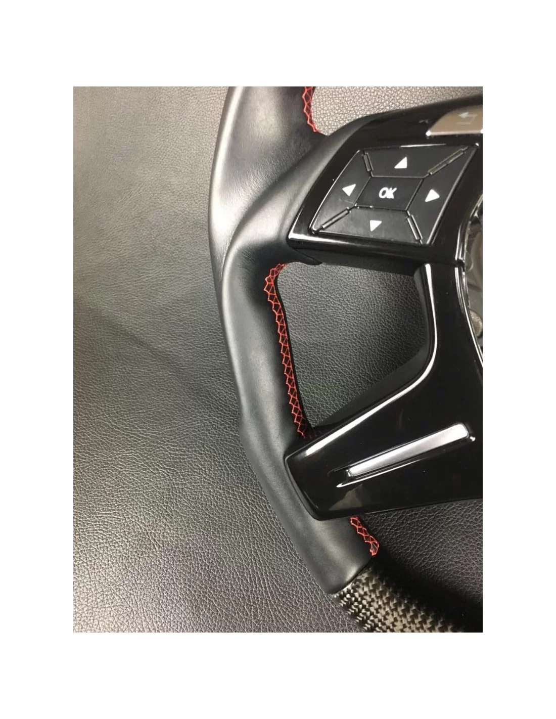  - Steering Wheels - Kolfiberratt till Mercedes-Benz Mercedes-Benz G-klass E-klass ML GL W463 W166 W212 - 8 - Köp Ratt i Kolfibe