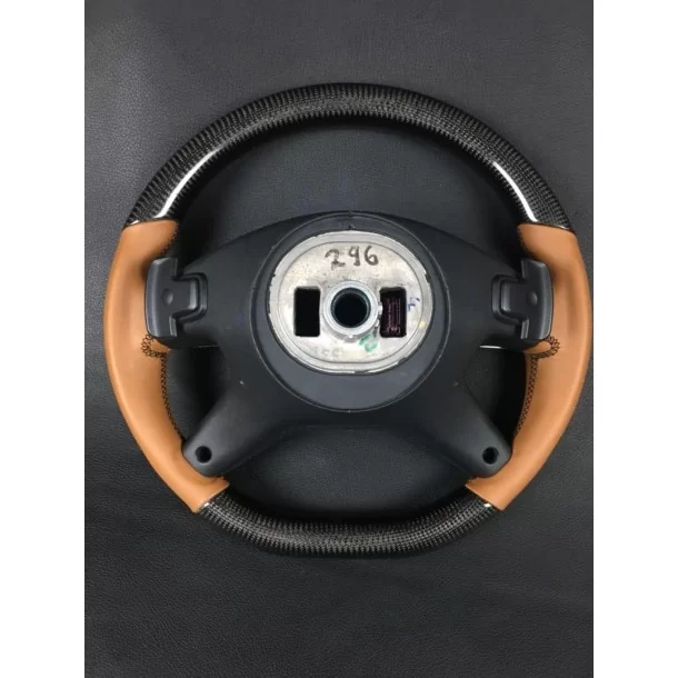 - Volante - Volante de fibra de carbono para Mercedes-Benz Clase G Clase E GL ML W463 W166 W212 Cuero - 1 - ¡Comprar Volante de