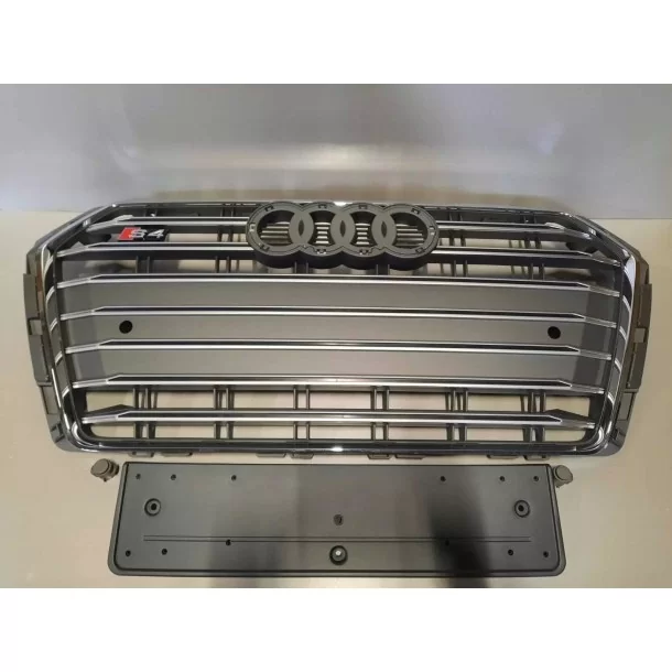 Audi A4 B9 2015-2019 kylargrill i S4 grå stil Hem, Audi, Audi A4 2015-2019 (B9) Audi