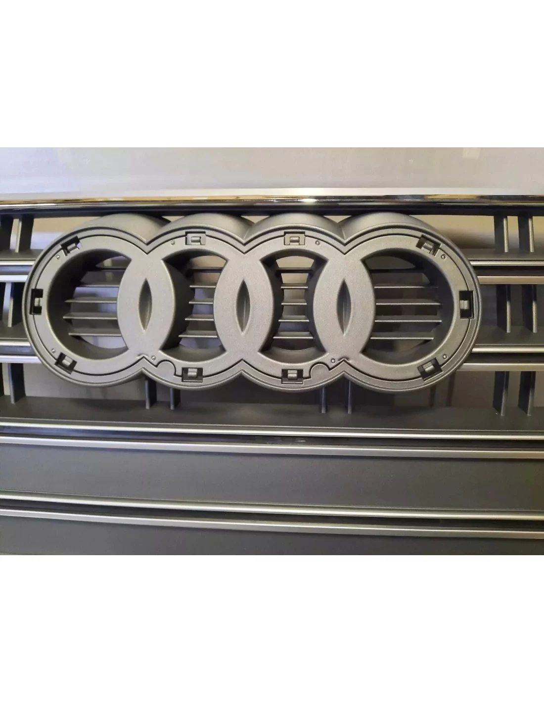 Audi A4 B9 2015-2019 kylargrill i S4 grå stil Hem, Audi, Audi A4 2015-2019 (B9) Audi