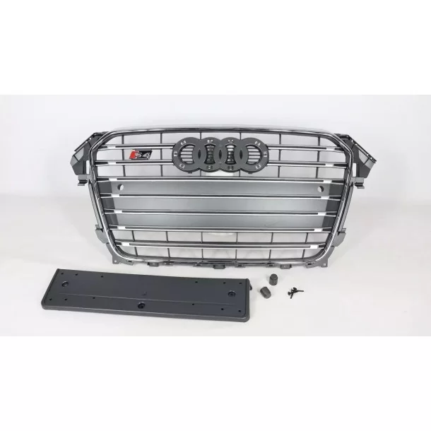 Audi A4 B8 2012-2015 radiator grille in S4 grey style Home, Audi, Audi A4 2011-2015 (B8) Audi