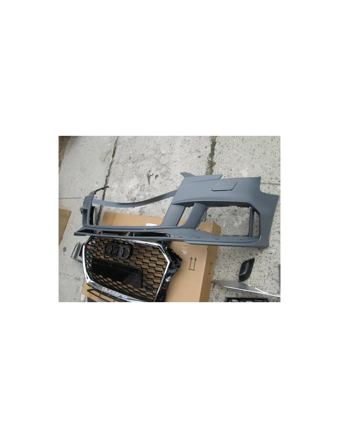 - Home - Audi A3 2016-2020 bumper with grille in RS3 Black Quattro style - 9 - Buy the Audi A3 2016-2020 Bumper with Grille in - Home - Audi A3 2016-2020 bumper with grille in RS3 Black Quattro style - 9 - Buy the Audi A3 2016-2020 Bumper with Grille in