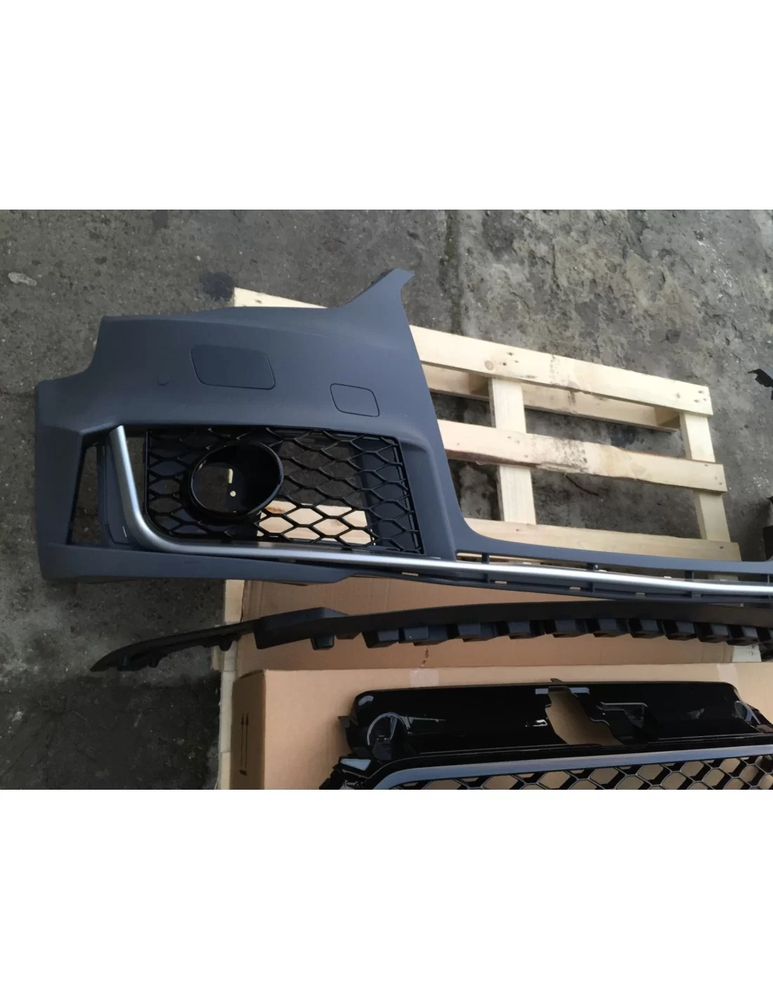 - Home - Audi A3 2012-2015 bumper with grille in RS3 Black Quattro style - 9 - Buy the Audi A3 2012-2015 Bumper with Grille in   - Home - Audi A3 2012-2015 bumper with grille in RS3 Black Quattro style - 9 - Buy the Audi A3 2012-2015 Bumper with Grille in