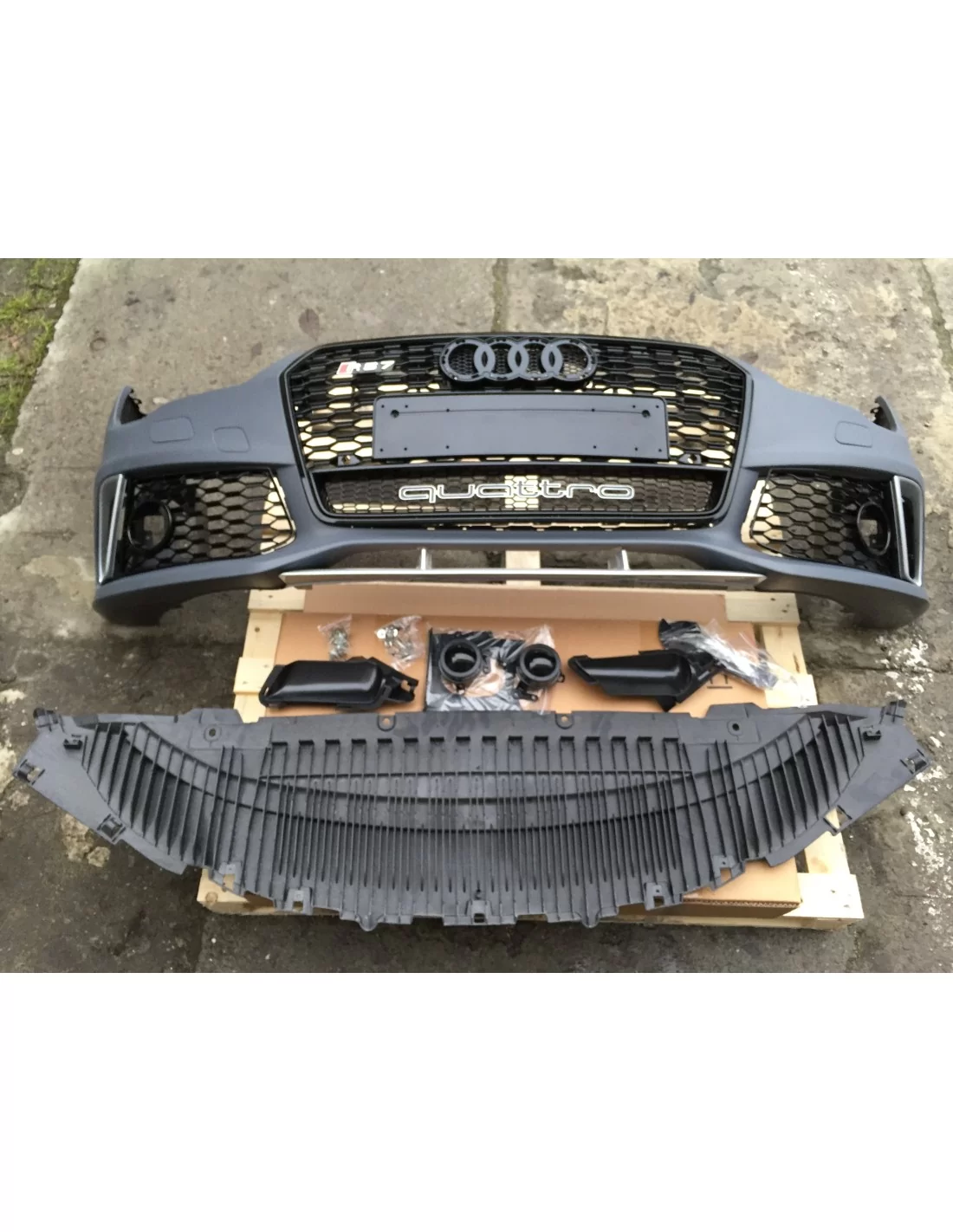 - Audi - Audi A7 4G 2014-2017 Frontstoßstange mit Kühlergrill RS7-Optik - 8 - Veredeln Sie Ihren Audi A7 2014-2017 mit einer Fr - Audi - Audi A7 4G 2014-2017 Frontstoßstange mit Kühlergrill RS7-Optik - 8 - Veredeln Sie Ihren Audi A7 2014-2017 mit einer Fr