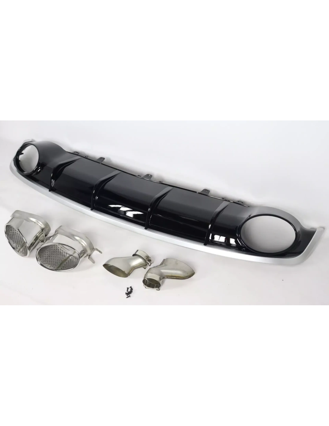 - Audi - Audi A7 S7 4G 2014-2017 S-Line difusor do para-choques traseiro com guarnições de escape RS7 Style - 1 - Actualize o s  - Audi - Audi A7 S7 4G 2014-2017 S-Line difusor do para-choques traseiro com guarnições de escape RS7 Style - 1 - Actualize o s