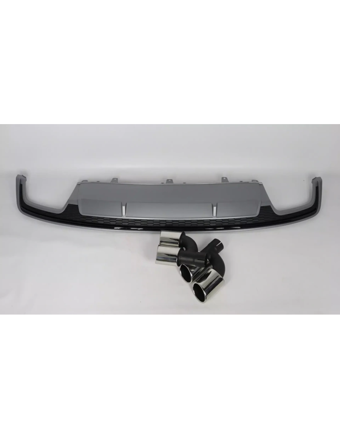  - Audi - 适用于奥迪 A7 4G 2014-2017 后保险杠扩散器（带排气管饰件），S7 风格 - 3 - 为您的 2014-2017 款奥迪 A7 升级运动型后保险杠扩散器和 S7 风格排气管饰件！????。