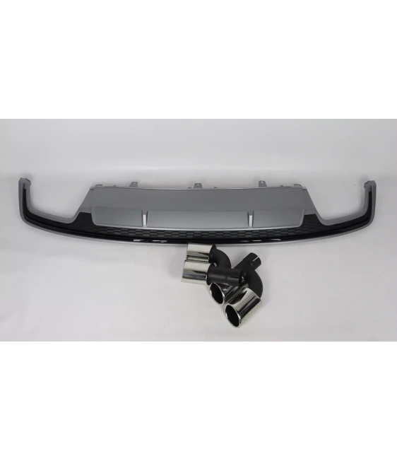 - Audi - per Audi A7 4G 2014-2017 diffusore paraurti posteriore con finiture di scarico stile S7 - 3 - Un aggiornamento sportiv - Audi - per Audi A7 4G 2014-2017 diffusore paraurti posteriore con finiture di scarico stile S7 - 3 - Un aggiornamento sportiv