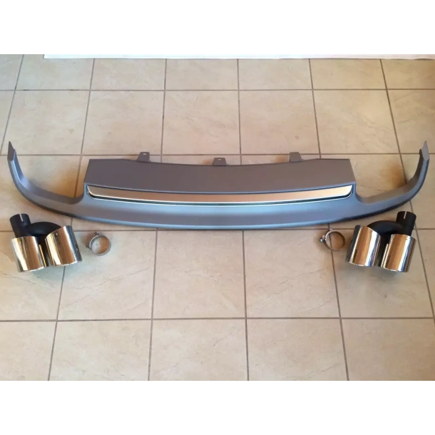  - Audi - Diffuseur arrière S7 avec embouts d'échappement pour Audi A7 2010-2014 - 2 - Transformez votre Audi A7 2010-2014 avec 