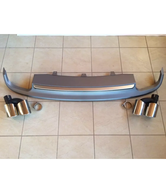  - Audi - S7 rear diffuser with exhaust trims for Audi A7 2010-2014 - 2 - Transform your Audi A7 2010-2014 with an S7 rear diffu