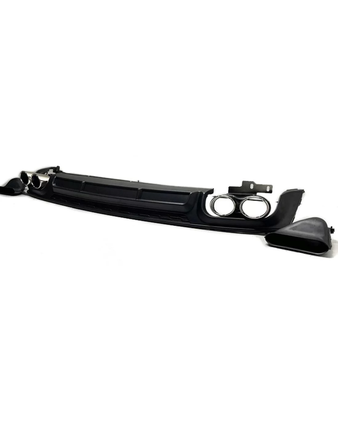  - Audi - S6 rear diffuser with exhaust trims for Audi A6 C8 2018-2022 S-Line Bumper - 4 - Enhance your Audi A6 C8 2018-2022 wit